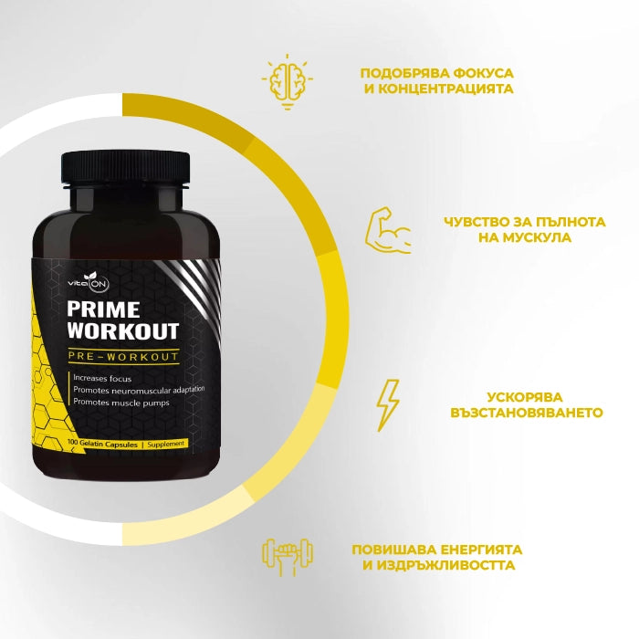 Prime workout инфографика
