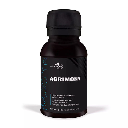 Билков екстракт от агримония, полезен при чернодробни, храносмилателни и кожни проблеми.